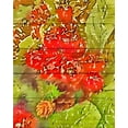 thumbnail image 2 of Murdock, Ramona 15x18 Gold Ornate Wood Framed with Double Matting Museum Art Print Titled - Holly and Berries, 2 of 4