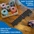 thumbnail image 5 of Carson Dellosa 65' Black with White Polka Dots Rolled Scalloped Bulletin Board Borders (1 roll), 5 of 5