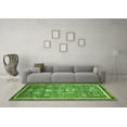 thumbnail image 3 of Ahgly Company Indoor Rectangle Oriental Green Modern Area Rugs, 5' x 8', 3 of 4