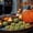 E, variant on 10Pcs Small Artificial Lifelike Cucurbit Fall Crop Mini Pumpkins for Home Garden Thanksgiving
