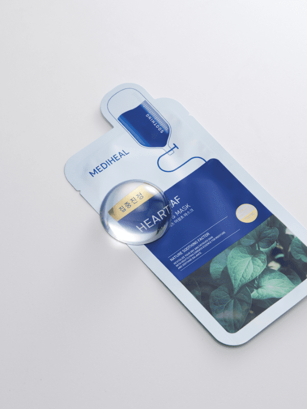Mediheal Dermaplus Heartleaf Mask 22ml - 1 BOX / 10 PCS
