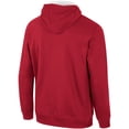 thumbnail image 3 of Men's Colosseum Crimson Washington State Cougars Half-Zip Hoodie, 3 of 3