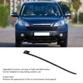 thumbnail image 3 of Front  Side Garnish Scratch Resistant Stylish Front Glass Molding Trim for 2007-2011, 3 of 7