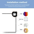 thumbnail image 3 of Tignapoo Portable 60-Inch 16:9 Foldable Projector Screen - High-Definition Milk Silk Fabric, Ideal for Home Theater and Outdoor Events, Easy Installation with Hooks and Lightweight Design, 3 of 7