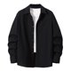 thumbnail image 2 of pstuiky Camisas de invierno de manga larga para hombre, Camisa/top informal de manga larga a rayas con solapa y manga larga para hombre salir tops l, 2 of 6