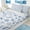 Blue 01, variant on Erosebridal Purple Mermaid Princess Zipper Twin Comforter Sets with Fitted Sheet and 2 Pillowcases for Girls Boys, Fantasy Underwater Treasure Zipper Bedding Set, Polkadot Reversible, 4 Pieces