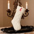 thumbnail image 4 of Monogrammed Christmas Stockings 17.7 Inch, Personalized Knit Stockings with Embroidered Initials for Family, Large Xmas Stocking for Fireplace Mantel Holiday Decorations, 4 of 5