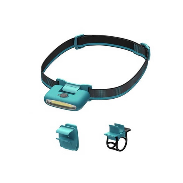 sweethay Reemplazo de faro ABS de 170lm, 180 grados, ajustable, para correr al aire libre, ciclismo, reparación de automóviles, recargable, impermeable Azul 1 juego sweethay OD029242-04
