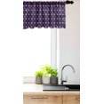 thumbnail image 3 of Ambesonne USA Window Valance, Vintage Patriotic Colors, 54" X 18", Dark Blue Cream Red, 3 of 3