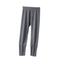 thumbnail image 3 of Blekii Men's Thermal Leggings, Fleece Lined Base Layer Pants for Winter, Thickened Warm Tights for Under Clothes, Slim Fit Compression Pants, Essential Cold Weather Layer for, 3 of 4