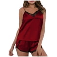 thumbnail image 1 of fvwitlyh Boxers 32 Lace Underwear Camisole Nightwear Pajamas Women's Pajamas Women Set Womens Lace Pajamas Set with Garter, 1 of 1