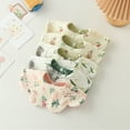thumbnail image 6 of Baby Burp Cloth Double Sided Saliva Towel Newborns Teething Bib Breathable Drooling Towel 2-Use Mouth Wipe Cloth, 6 of 9