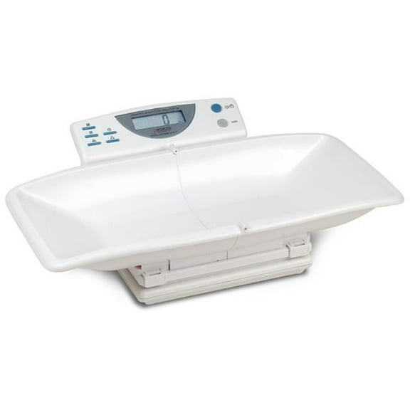 Cardinal Scale-Detecto 20.5 in. X 10.75 in. Tray Baby Scale Digital Portable 44 Lb X.5 Oz- 20 Kg X 10G