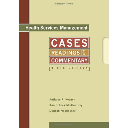 UPC: 9781567933246 | Health Services Management : Cases  Readings  and Commentary (Edition 9) (Hardcover)