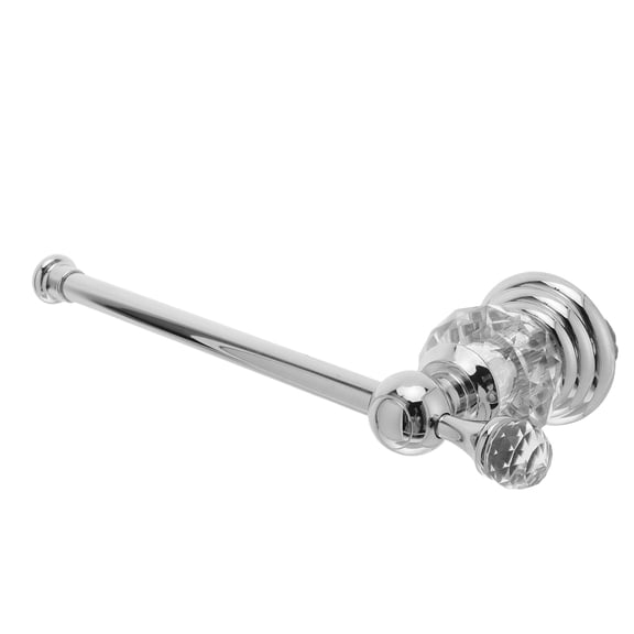 HEANUJJ Plated Crystal Paper Towel Holder Wall Mount Stainless Steel Kitchen Laundry Organizer