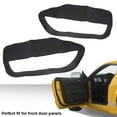 thumbnail image 2 of CROSSDESIGN Black Leather Door Panel Insert Card Cover Fit for Ford Mustang 2005-2009, 2 of 9