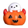 thumbnail image 1 of Figuras de Halloween Adornos Casa de muñecas de dibujos animados Miniaturas de Halloween Mini Resina Fantasma de calabaza, 1 of 9