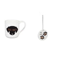 thumbnail image 1 of Evergreen Beautiful Dog Mom Cup and Coaster/Ornament Gift Set - 4 x 3 x 4 Inches, 1 of 6