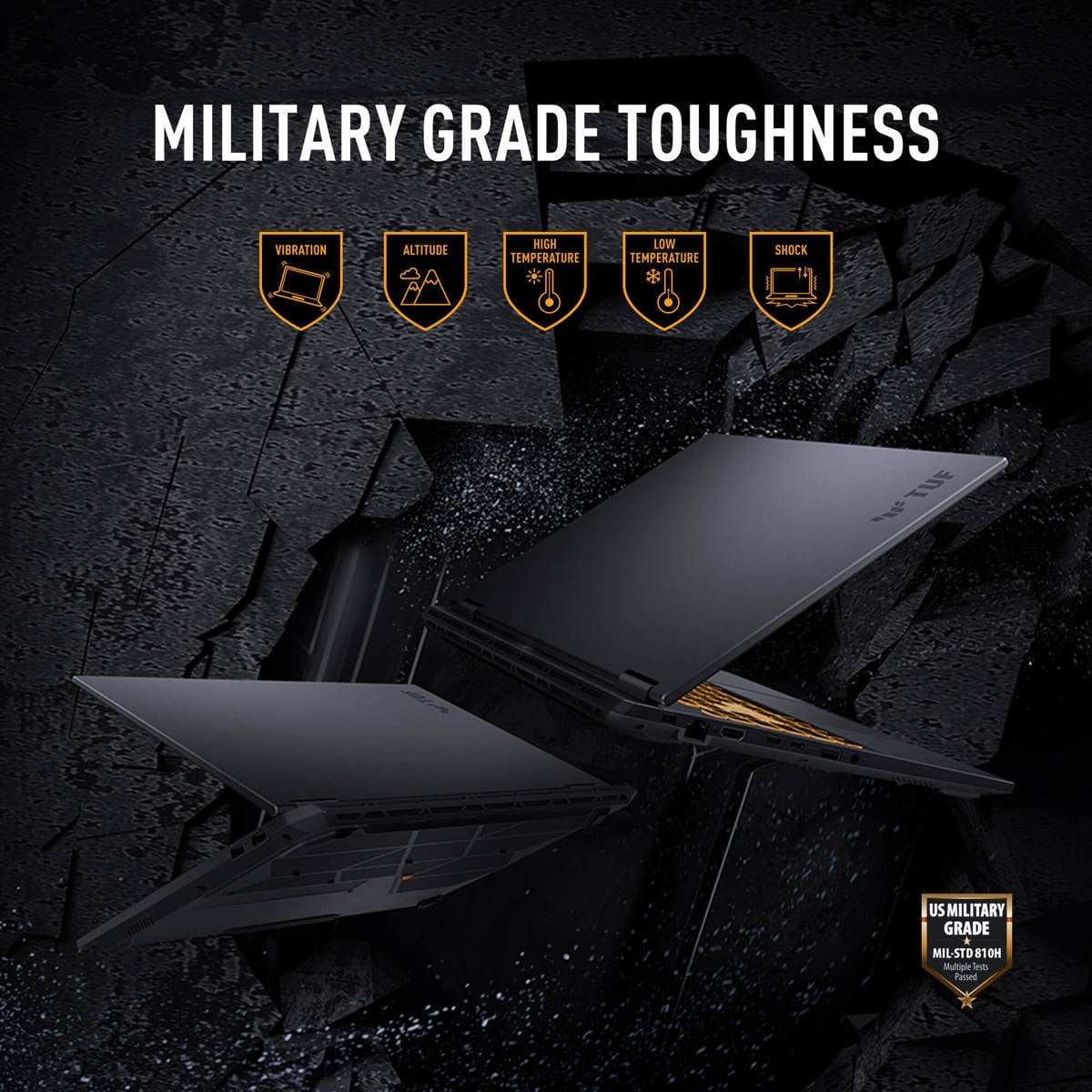 ASUS TUF F16 16" FHD+ WUXGA 165Hz IPS Gaming Notebook Intel Core i7-14650HX 16GB RAM 1TB SSD NVIDIA GeForce RTX 5050 Jaegar Gray