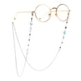 thumbnail image 1 of 1Set Silver Eyewear String Lanyard Retainer Eyeglass Cords for Sunglasses Reading Glasses Protection, 1 of 9