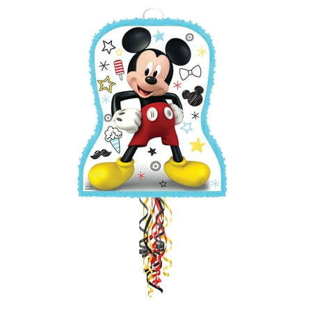 Mickey on the Go Pull String Pinata