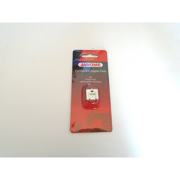 Janome Concealed Zipper Foot 202144009 For 9mm Machines