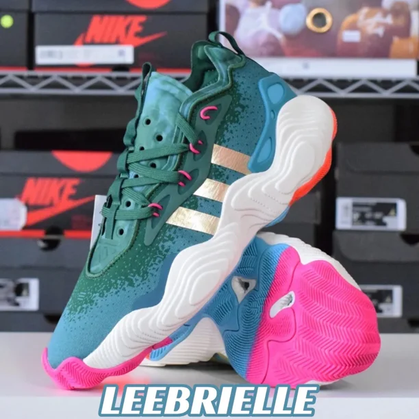 Ad-id-as Trae Young 3 Atlanta 1996 Olympics Team Green Basketball Shoes IE9301