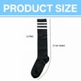 thumbnail image 3 of TEL0LY Thigh High Socks Sizes in Regular, Knee High Stockings , Stockings for Women 3Pairs, 3 of 5