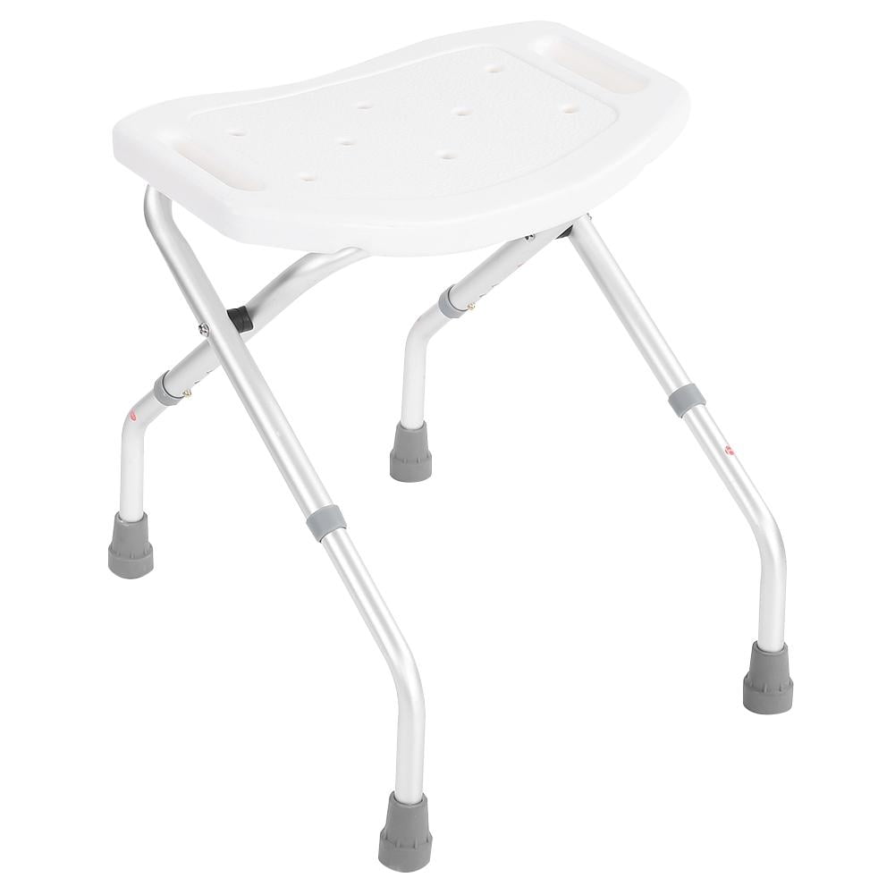 Peahefy Folding Shower Stool, Folding Bath Shower Seat ,Folding Bath