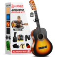 thumbnail image 1 of Guitarra acústica Pyle PGACLS82CBS.X9 para principiantes de 39 pulgadas con kit, 1 of 7