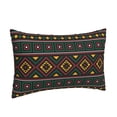 thumbnail image 7 of LNWH Rectangle Pillow Cover, African Aztec Ethnic Tribal Cushion Covers Pillowcase for Couch Bedroom Sofa, 20"x30", 7 of 7