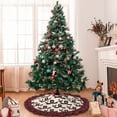thumbnail image 6 of Sigee Cute Puppy for Christmas Decoration Tree Skirt Christmas Plaid Tree Skirt,Christmas home decor Holiday Tree Skirt Fits TChristmas Tree-36", 6 of 6