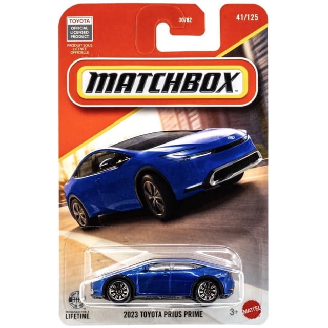 Vehículo de juguete fundido a presión Matchbox 2023 Toyota Prius Prime 1:64