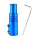 thumbnail image 2 of Adaptador de altura para manillar de bicicleta y extensor de eje de horquilla para reparación de bicicletas de carretera. azul 12cmx3.5cm, 2 of 9