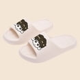 thumbnail image 4 of Unisex White EVA Cartoon Slides for Men Women Comfortable Lightweight Platform Sandals Novelty Beach Pool Slippers,Size 7.5-9, 4 of 7