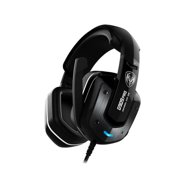 Inteprter Somic 7.1 Channel Surround Auriculares para juegos con cable Auriculares USB Control de línea ajustable Accesorios para auriculares Juegos de teclado y mouse para computadora