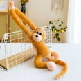 thumbnail image 5 of Loespoir Long Arm Monkey Toys, 27.6" Monkey Plush Stuffed Animal, Hanging Stuffed Animal Monkey, Home Decorations Ornaments Toys Gifts For Family Friend And Kids, Yellow, 5 of 7