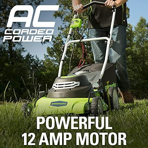 Greenworks 25022 12 Amp Corded 20 Inch Lawn Mower