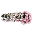thumbnail image 3 of Guirnalda de flores artificiales para colgar en la pared, simulación floral, vid, oficina en casa, flor falsa, ratán, rosa kenally HA8140-02B, 3 of 6