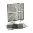 thumbnail image 2 of Safco 2172BL Onyx 28.5 in. x 14.5 in. x 28.5 in. Mesh Cube Shelf - Black, 2 of 4