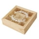 thumbnail image 4 of Caja de almacenamiento de madera con tapa de vidrio, caja para presentación de joyas, caja de recuerdos para gadgets, 4 of 9