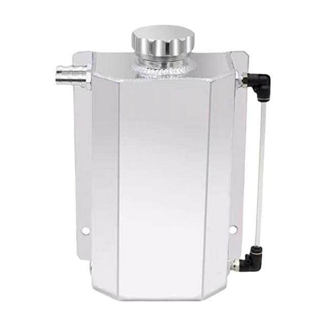 Almencla 2L Radiator Reservoir Tank Universal Radiator Overflow Tank Premium Replaces