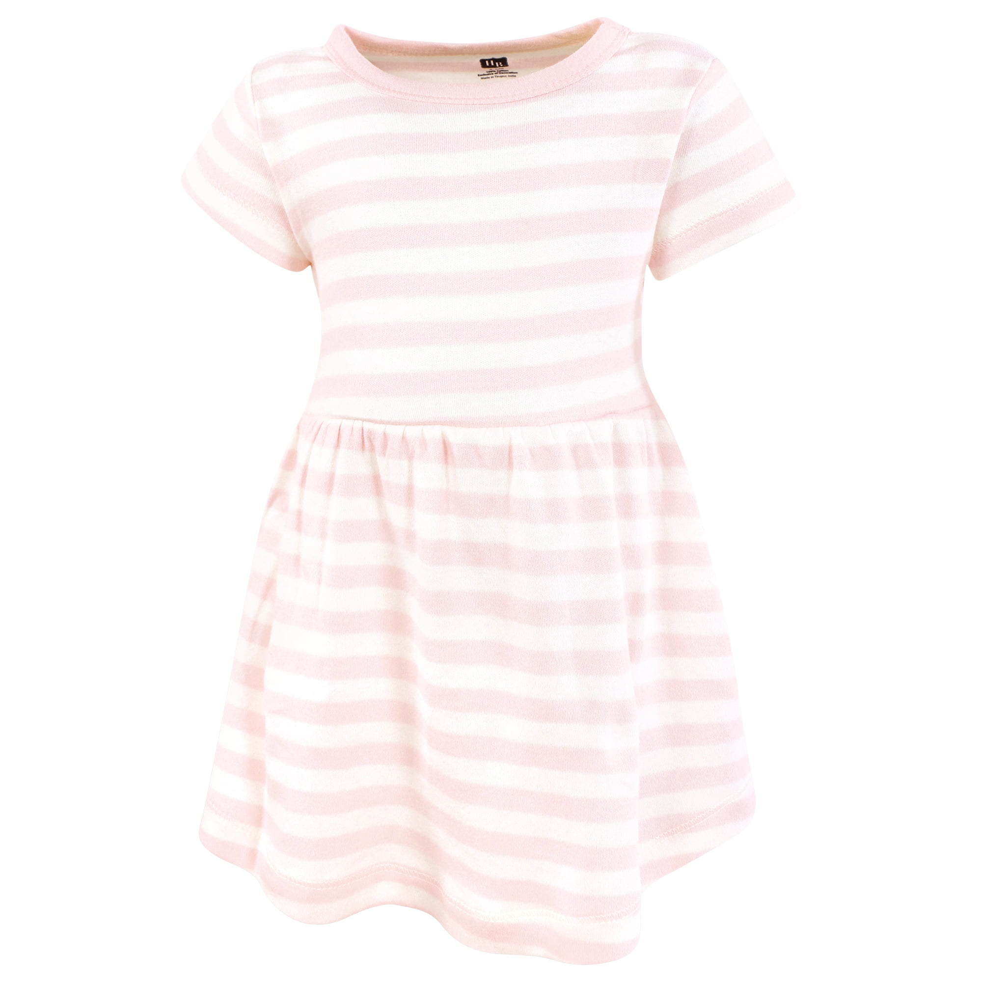 Hudson Baby Girls Cotton Dresses, Macarons, 18-24 Months