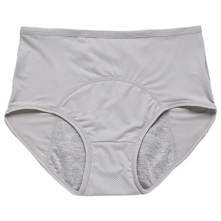 

ZMHEGW 12 Packs Underwear Women Solid Color Leak Proof Cotton Crotch Wicking Breathable Comfortable Panties