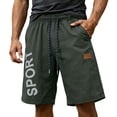 thumbnail image 3 of IhhxPro Men's Athletic Shorts with Pockets Quick Dry Sport Men Casual Drawstring Lightweight Breathable Training Jogging Gym Workout Summer Loose Fit S-2XL, 3 of 7