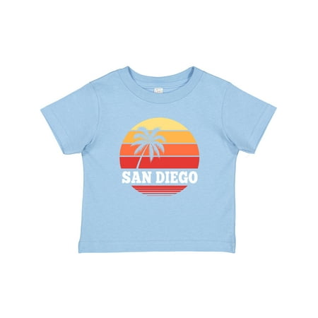 

Inktastic San Diego California Vacation Retro Sunset Gift Baby Boy or Baby Girl T-Shirt