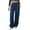 Navy, variant on GigrtiJin Womens Corduroy Long Pants Fall Winter Wide Leg High Waisted Casual Trousers Comfy Loose Trousers with Pocket