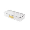 thumbnail image 1 of Data Cable Organizer, Charging Cord Box, Multi-Compartment, Tidy, Durable – Ideal for Desktops, Drawers, Suitable for Tech Users, Office Workers, White, 1 of 3