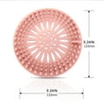 thumbnail image 3 of RuiJiao Clearance 5PC Easy To Install And Clean Hair Catcher Rubber Stopper Shower Drains Covers For Bathroom,Kitchen, 3 of 9