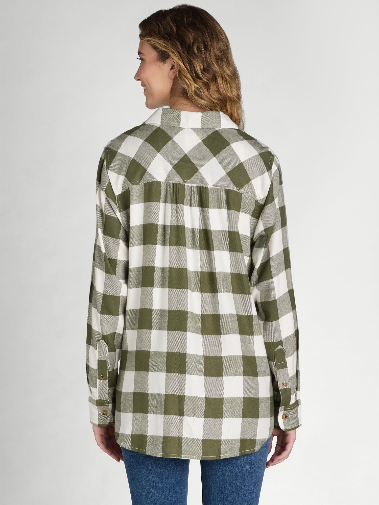 Time and Tru Women's Flannel Shirt